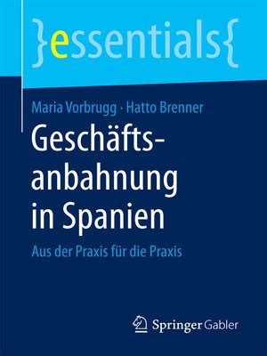 cover image of Geschäftsanbahnung in Spanien